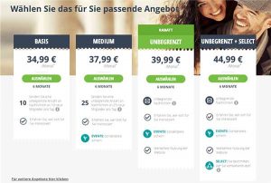 Lovescout24-Preise